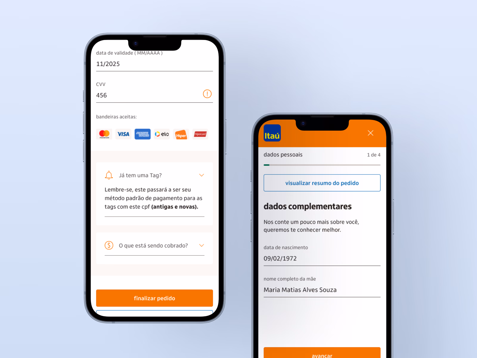 Priorização das soluções de UX aplicadas ao fluxo da Tag Itaú