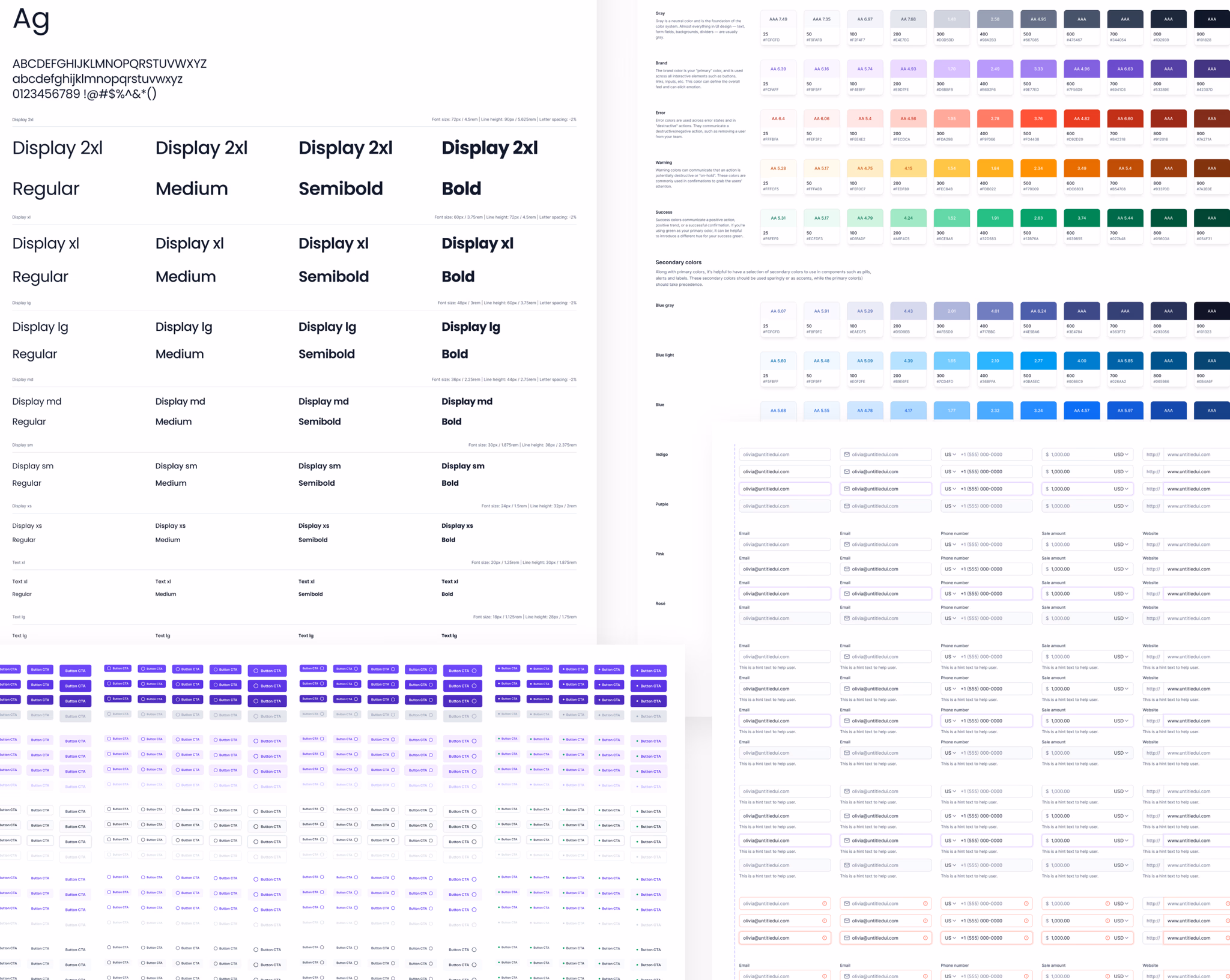 Design System do Evoluttivo no Figma: tipografia, cores e componentes documentados